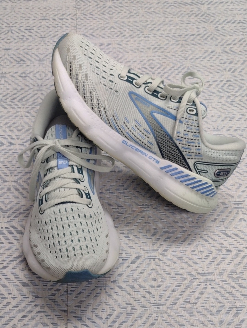 Brooks Glycerin GTS Light Blue Running Shoes